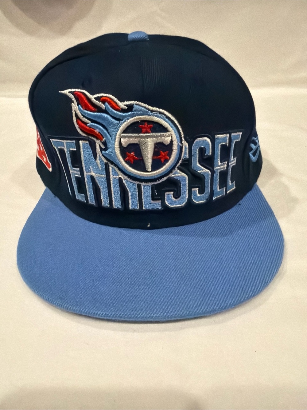 New Era Tennessee Titans Two-Tone Snapback Hat - Navy & Light Blue